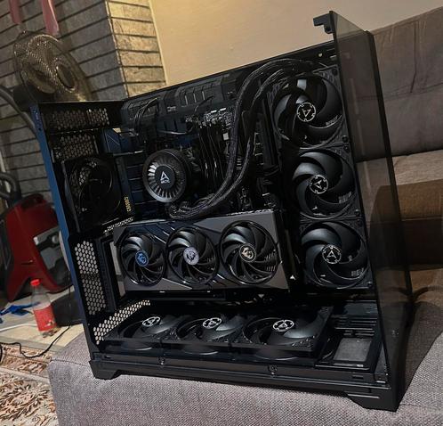 Full Black Gaming Pc / Nvidia rtx 4070 ti super, Computers en Software, Desktop Pc's, Zo goed als nieuw, SSD, 16 GB, Gaming, Ophalen