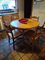 keukentafel, Ophalen, Gebruikt, 100 tot 150 cm, Retro