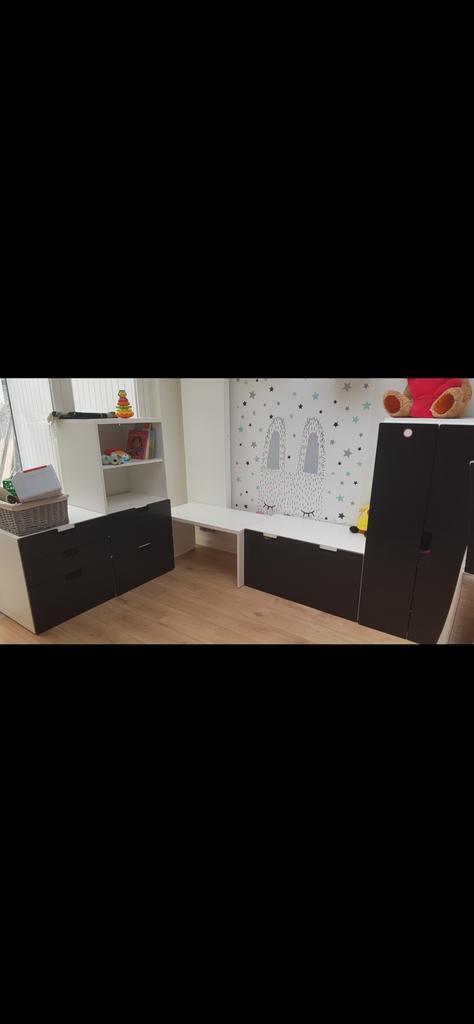 Ikea kinderkamer meubels smastad, Kinderen en Baby's, Kinderkamer | Complete kinderkamers, Zo goed als nieuw, Ophalen
