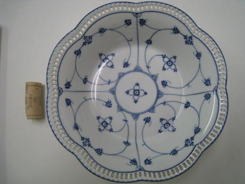Diep bord voor groenten enz. Wit + blauw, Verzamelen, Porselein, Kristal en Bestek, Ophalen of Verzenden