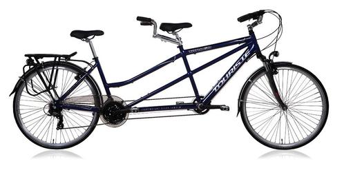 Tandem Marin Touriste (51 cm – 46 cm) 21sp blauw  Nieuw!, Fietsen en Brommers, Fietsen | Tandems, Nieuw, Meer dan 20 versnellingen