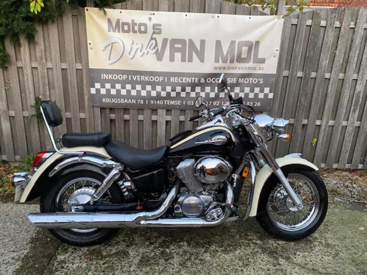 honda vt 750 bj 2002 zeer goede staat + opties, Motoren, Motoren | Honda, Bedrijf, Chopper, meer dan 35 kW, 2 cilinders, Motorrijbewijs A