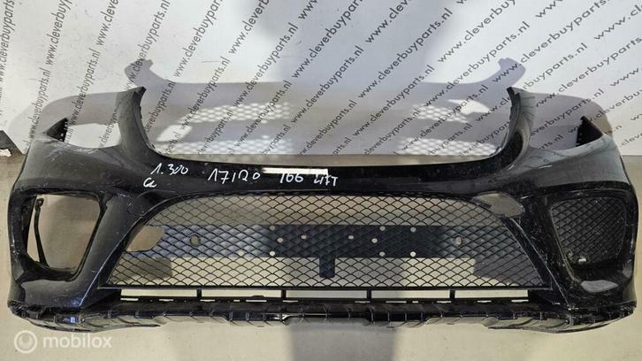 Voorbumper origineel GLE-klasse W166 ('15-'18) A1668851538, Auto-onderdelen, Carrosserie, Bumper, Mercedes-Benz, Voor, Gebruikt