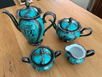 Rosenthal koffie-, thee- en suikerpot en melkkan beschikbaar voor biedingen