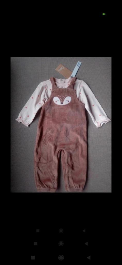 Salopet met t-shirt van Bel&Bo, Kinderen en Baby's, Babykleding | Maat 68, Nieuw, Meisje, Setje, Ophalen of Verzenden