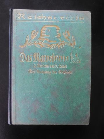 Reichsarchiv - Das Marnedrama 1914, Ophalen of Verzenden
