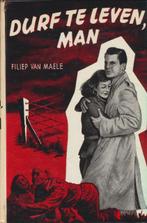 (p30) Durf te leven man, 1959, Boeken, Oorlog en Militair, Verzenden, Gelezen