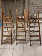 3 houten decoratieladders – vintage uitstraling, Ophalen