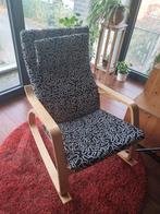 schommelstoel ikea, Huis en Inrichting, Fauteuils, Ophalen, Zo goed als nieuw, Hout
