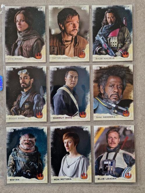 2016 TOPPS Star Wars ROGUE ONE Series 1 - 156 cards trading, Collections, Star Wars, Comme neuf, Autres types, Enlèvement ou Envoi