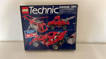 Lego Technic 8064 zonder electric system 9v