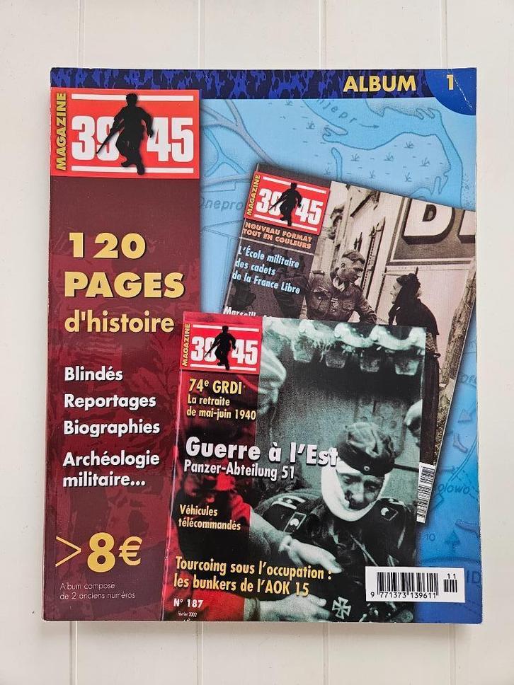 39/45 Magazine Album 1 --- n177 et n187, Livres, Guerre & Militaire, Utilisé, Deuxième Guerre mondiale, Enlèvement ou Envoi