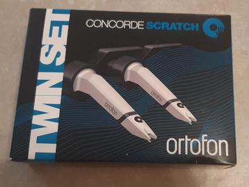 Nouveau : Ortofon Concorde Scratch Twin MK2 (set complet) disponible aux enchères