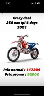 KTM 250 exc 6 days 2023 crazy deals, Motos, Entreprise