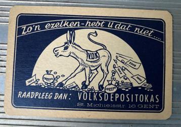 Speelkaart VDK Gent beschikbaar voor biedingen