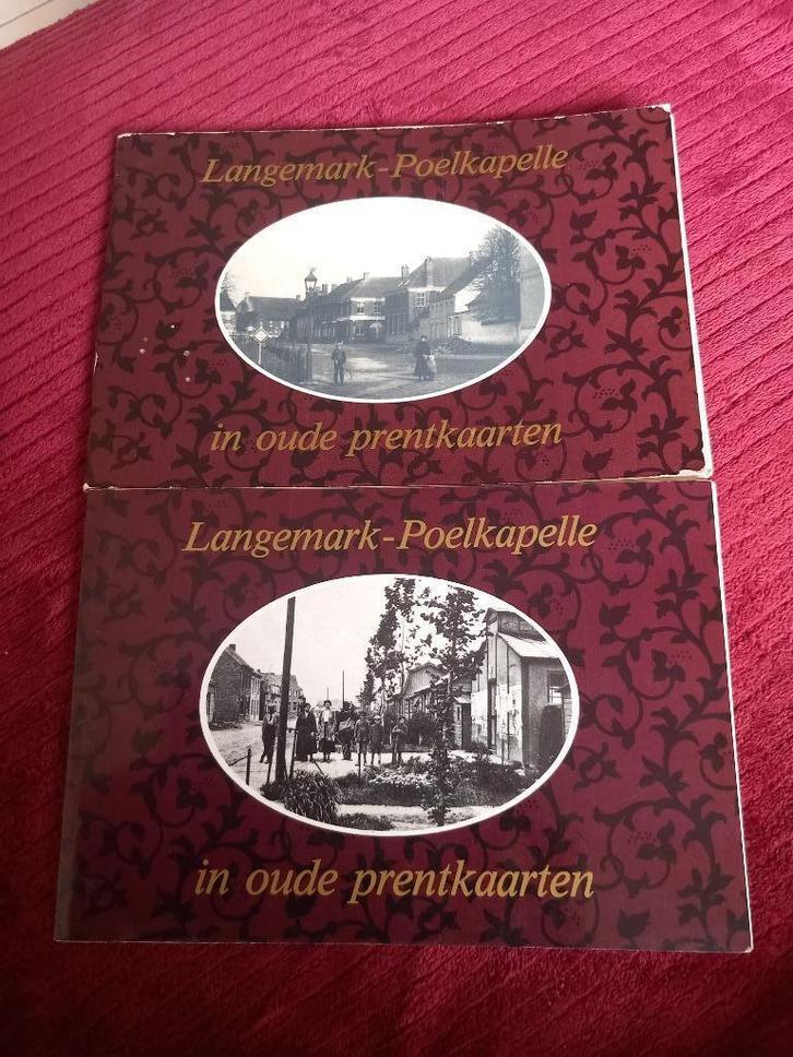 2 boeken Langemark-Poelkapelle in oude prentkaarten WOI, Boeken, Geschiedenis | Stad en Regio, Ophalen of Verzenden
