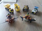 Diverse Lego 6 stuks  Zit Lego city , lego ninjago en oude L, Enlèvement ou Envoi, Utilisé, Lego