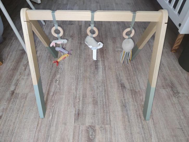 Little Dutch Houten Babygym - Oceaan, Kinderen en Baby's, Speelgoed | Houten speelgoed, Zo goed als nieuw, Ophalen