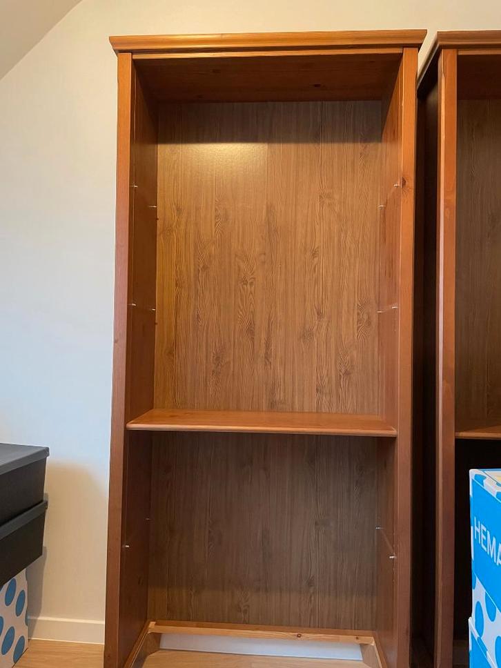 Bibliothèque, Maison & Meubles, Armoires | Bibliothèques, Utilisé, Avec tablette(s), Pin, Enlèvement