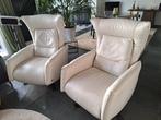 2  Natuzzi  Batticuore  elektrische draaibare relaxfauteuils, Huis en Inrichting, Fauteuils, Ophalen, Gebruikt, Modern