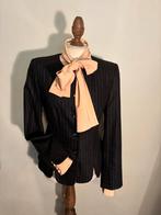 ELEGANCE PARIS JASJE ANTRACIET GRIJS WOL, Kleding | Dames, Jasjes, Kostuums en Pakken, Maat 38/40 (M), Ophalen of Verzenden, Zo goed als nieuw