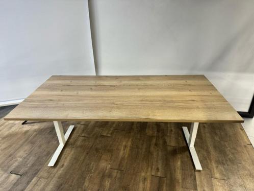 Vergadertafel gebruikt Teezz 200 x 100 wit, Huis en Inrichting, Stoffering | Gordijnen en Lamellen, Zo goed als nieuw, Minder dan 100 cm