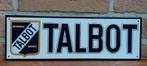 Panneau d'affichage Talbot, Collections, Enlèvement ou Envoi, Voitures, Neuf