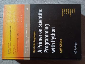 Primer on Scientific Programming with Python beschikbaar voor biedingen