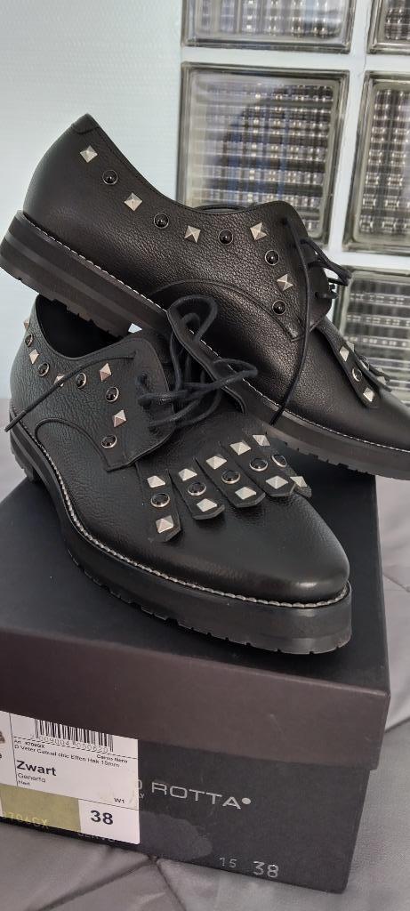 nieuwe veterschoenen GUGLIELMO ROTTA / mt 38/ made in Italy, Kleding | Dames, Schoenen, Nieuw, Schoenen met lage hakken, Zwart