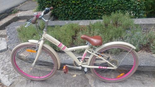 B-twin, Poply 500, Fietsen en Brommers, Fietsen | Meisjes, Gebruikt, 24 inch, Versnellingen, Ophalen