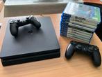 Playstation 4 (1TB) + 2 controllers + verschillende games, Consoles de jeu & Jeux vidéo, Consoles de jeu | Sony PlayStation 4