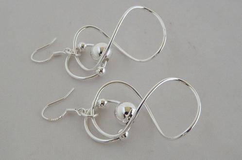 MOET WEG!!! 925 zilveren oorbellen#30, Bijoux, Sacs & Beauté, Boucles d'oreilles, Neuf, Pendantes, Argent, Argent, Envoi