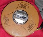 Vintage leather tape BMI measure, 100 ft leather, Doe-het-zelf en Bouw, Meetapparatuur, Ophalen of Verzenden, Zo goed als nieuw