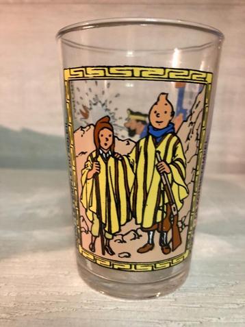 Verre n 01/ Verre Tintin Le Temple du Soleil beschikbaar voor biedingen