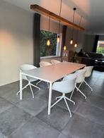 Eettafel Mdf Italia Tense wit, Huis en Inrichting, Ophalen, Overige materialen, Gebruikt, 200 cm of meer