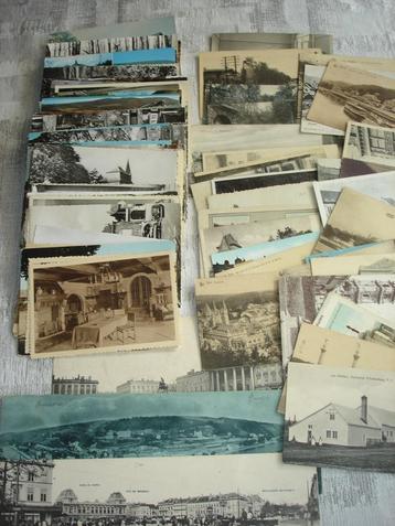 Gemengd lot (130)prentkaarten/postkaarten Wallonië & Brussel beschikbaar voor biedingen