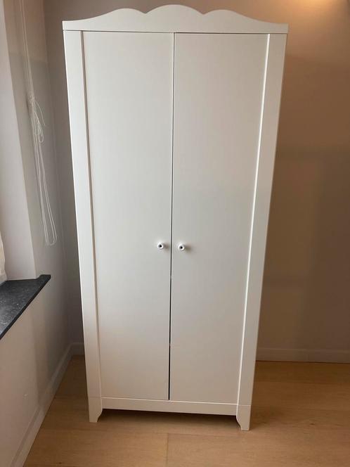 Armoire Blanche - 3 étages + penderie - Très bon état, Kinderen en Baby's, Kinderkamer | Commodes en Kasten, Zo goed als nieuw