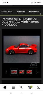 Gezocht Minichamps Porsche 991 GT3 rood 1/43, Ophalen of Verzenden, Nieuw, MiniChamps