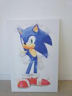 Sonic schilderij/wanddecoratie, Kinderen en Baby's, Ophalen, Zo goed als nieuw, Wanddecoratie