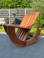 Schommelstoel voor buiten., Tuin en Terras, Picknicktafels, Ophalen, Nieuw, Rond, Hout