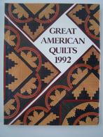 Great american quilts 1992 : Sandra L. O'Brien, Boeken, Nieuw, Ophalen of Verzenden, Sandra L. O'Brien, Borduren en Naaien