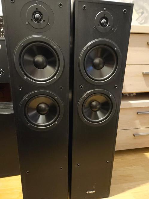 Yamaha NS F51, Audio, Tv en Foto, Luidsprekerboxen, Gebruikt, Front, Rear of Stereo speakers, 120 watt of meer, Ophalen