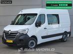 Renault Master 135PK L2H2 Dubbel Cabine Trekhaak Airco Cruis, Auto's, 135 pk, Stof, Gebruikt, Euro 6