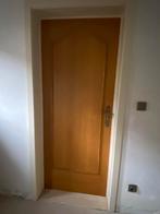 Houten deuren met klink, Doe-het-zelf en Bouw, Ophalen, Gebruikt, 80 tot 100 cm, Binnendeur
