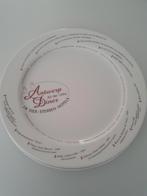 Antwerp Diner editie 1996 collectible borden, Ophalen of Verzenden, Zo goed als nieuw, Overige materialen, Bord of Schaal