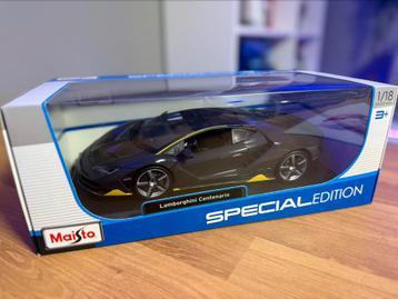 Maisto Lamborghini Centenario Grijs 1/18 beschikbaar voor biedingen