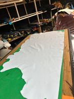 Witte kleur halve huid dikte 1.5 mm A-113, Hobby en Vrije tijd, Ophalen of Verzenden, Zo goed als nieuw