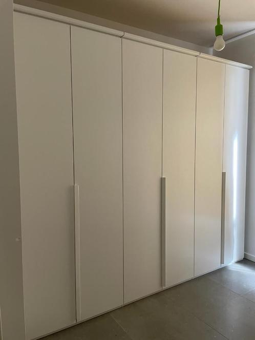 Witte kleerkast (merk Rauch), zes deuren, Huis en Inrichting, Kasten | Kleerkasten, Zo goed als nieuw, Ophalen