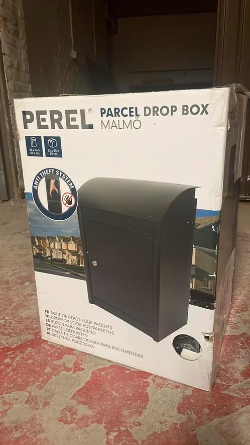 Brievenbus / dropbox voor postpakketjes, Tuin en Terras, Brievenbussen, Nieuw, Wandbrievenbus, Overige materialen, Ophalen