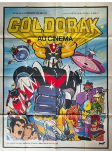 Goldorak affiche de film originale 1979 (120x160)